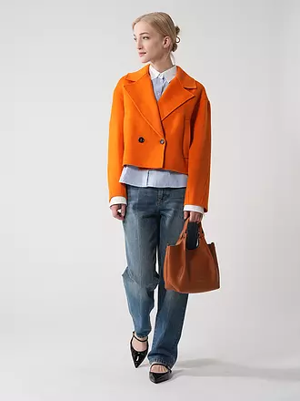 GIANNI CHIARINI | Sac en cuir - Sac Hobo DUA | camel